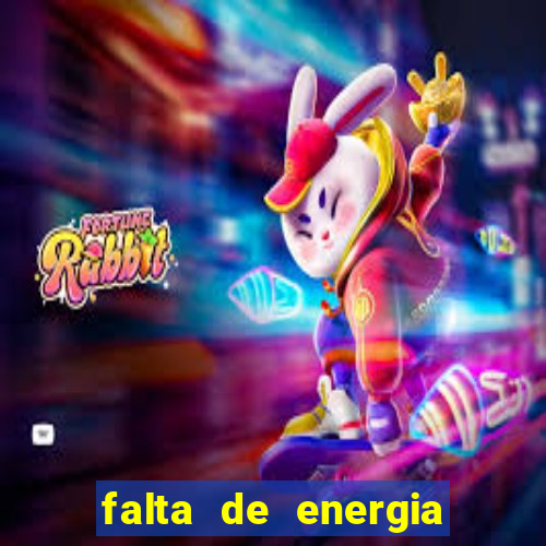 falta de energia em caucaia